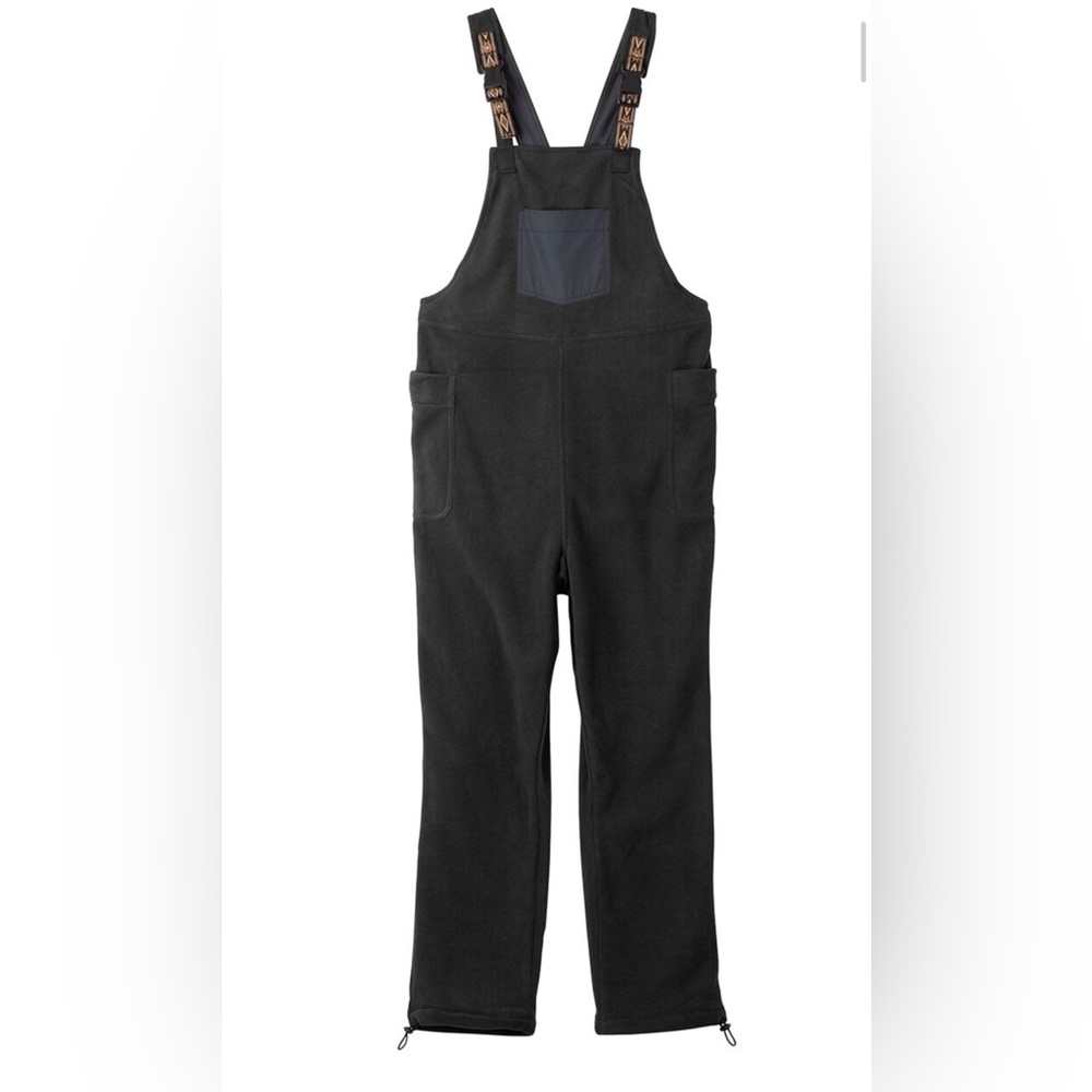 Kavu Pocatello Black Fleece Overalls NWT